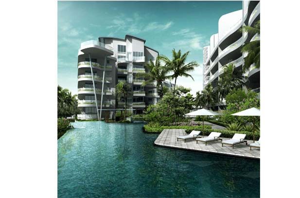Waterfront blocks (artist’s impression)